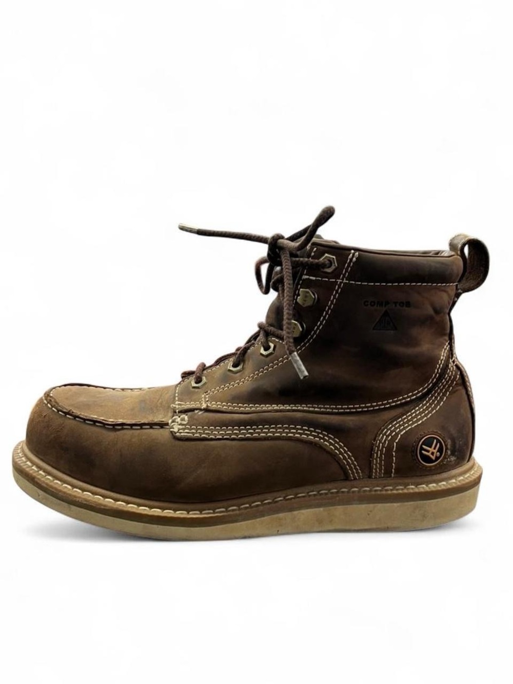 Mens Hawx Composite Toe Work Boots size 12 D